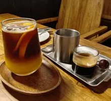 Blood Orange Americano