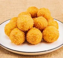 Coconut Custard Balls