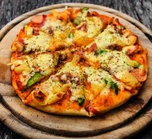 Beef and Ham Pizza