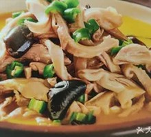 Braised Pig's Stomach with Mushrooms