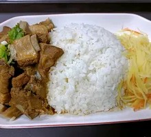 Braised Pork Ribs Rice Bowl