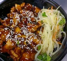 Chicken Leg Rice with Mushrooms