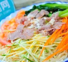 牛肉凉拌面