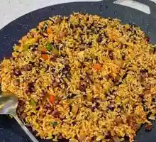 Sea Ling Mushroom Fried Rice