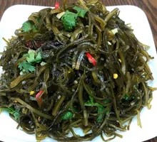 Thin seaweed strips