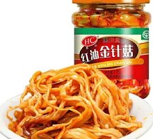 Spicy Oil Enoki Mushrooms