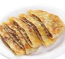 Pork and scallion dumplings