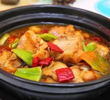 Stewed Chicken with Brown Sauce