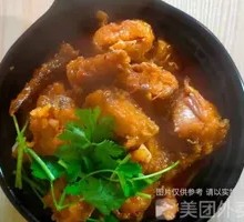 Stewed Cod with Yellow Sauce