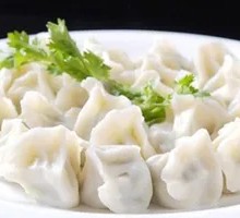 Handmade Pork and Scallion Dumplings