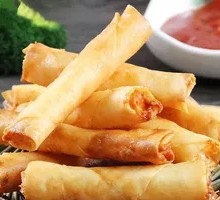 Red Bean Spring Rolls