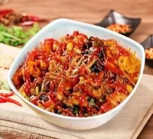 Tomato Roast Meat Rice Bowl