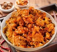 Spicy Crispy Chicken Rice Bowl