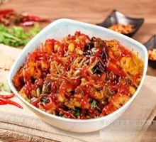 Tomato Crispy Chicken Rice Bowl