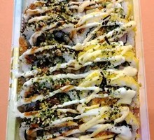 Korean BBQ with Golden Crispy Rolls