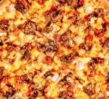 Spicy Beef Pizza