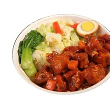 Sweet and Sour Pork Rice Bowl