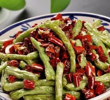 Dry-Fried Green Beans