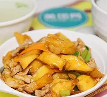 Spicy Pork and Potato Rice Bowl