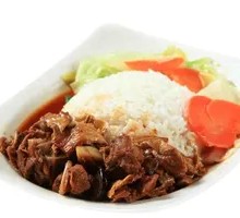 Braised Pork Ribs Rice