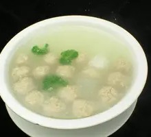 Winter Melon and Pork Dumpling Soup
