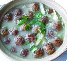 Radish Dumpling Soup