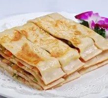 三皮两馅牛肉饼