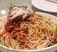 Beef Tendon Noodles Mixed with Cold Noodles