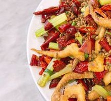 Stir-Fried Squid Rings