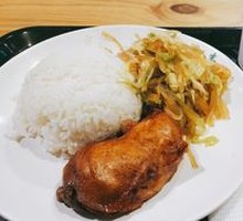 Sauce-Flavored Chicken Leg Rice