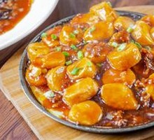 Sizzling Beef and Tofu