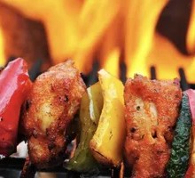 Lemon Pomelo Scallion Meat Skewers