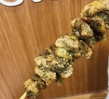 Black Pepper Pork Skewers