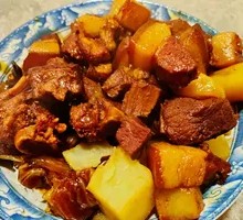 Pork Rib and Pork Belly Rice Bowl