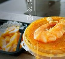 Seafood Tom Yum Soup in a Bucket