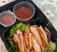 Grilled Pork Neck Meat