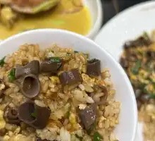 Sea Cucumber Rice Toss