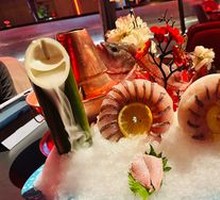 Seafood Sashimi with Sea Bass