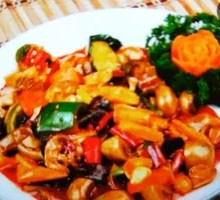 Crispy Eight Treasure Vegetable