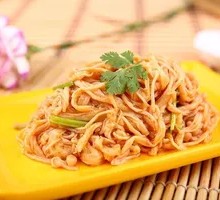 Spicy Enoki Mushrooms
