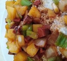 Beef and Potato Rice Bowl