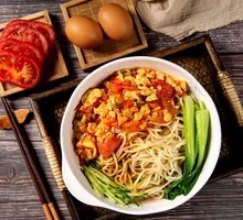 Tomato and Egg Noodle Sauce