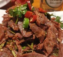 Stir-fried Chicken Gizzard Salad