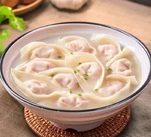 白菜鲜肉生馄饨