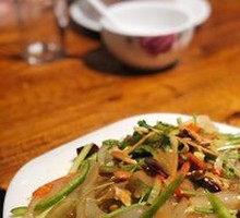 Shredded Chicken Salad Noodles