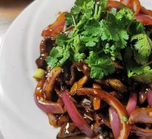 Stir-fried Eel Strips
