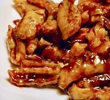 Braised Sea Cucumber with Green Onion