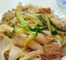 Cold Noodles with Beef Tendon Mix