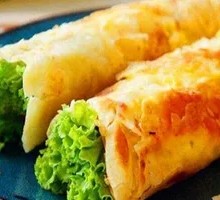 Egg Pancake with Cantonese Sausage