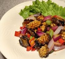 Spicy Stir-Fried Baby Abalone